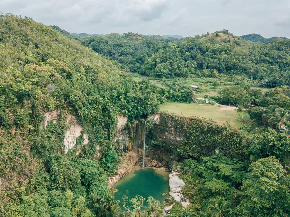 camugao falls bohol, camugao falls, bohol waterfalls, best waterfalls in bohol