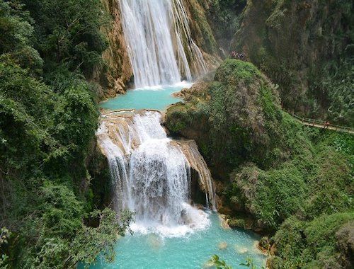 El Chiflon Waterfalls and Montebello Lakes Day Trip from Tuxtla Gutierrez