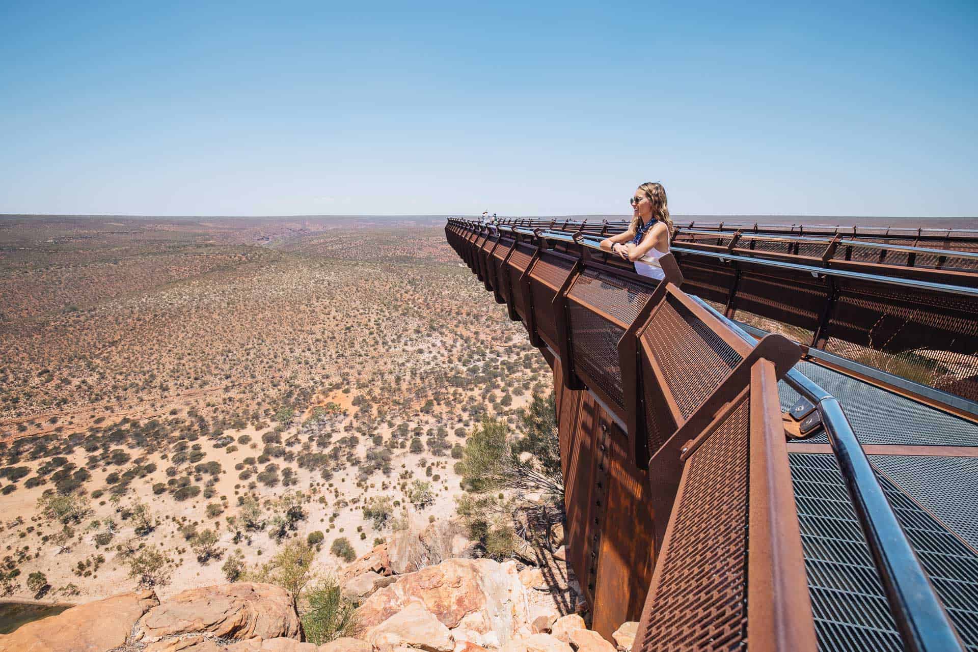 kalbarri skywalk, skywalk kalbarri, kalbarri national park