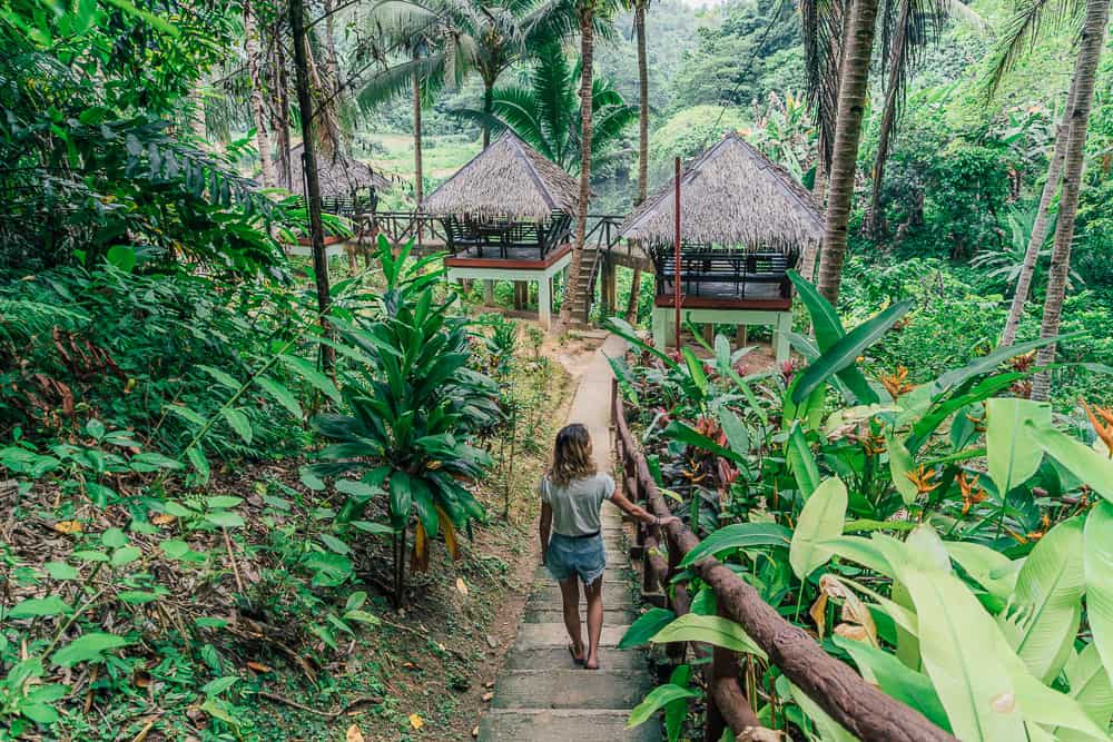 kawasan falls bohol, waterfalls in bohol, best waterfalls in bohol