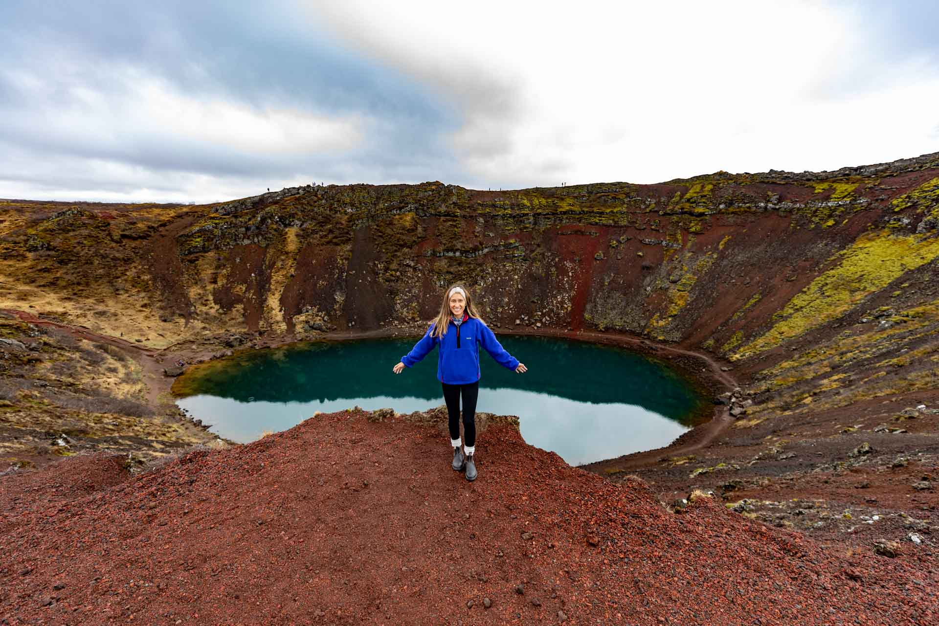 kerid crater, kerid crater iceland, kerid crater lake, kerid volcanic crater