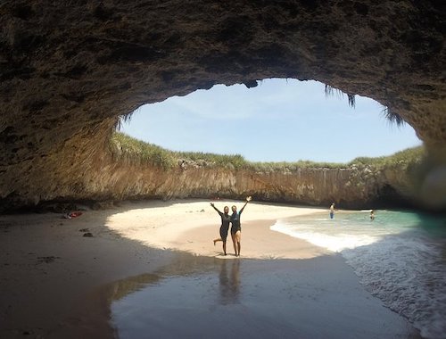Marietas Islands snorkeling Hidden beach