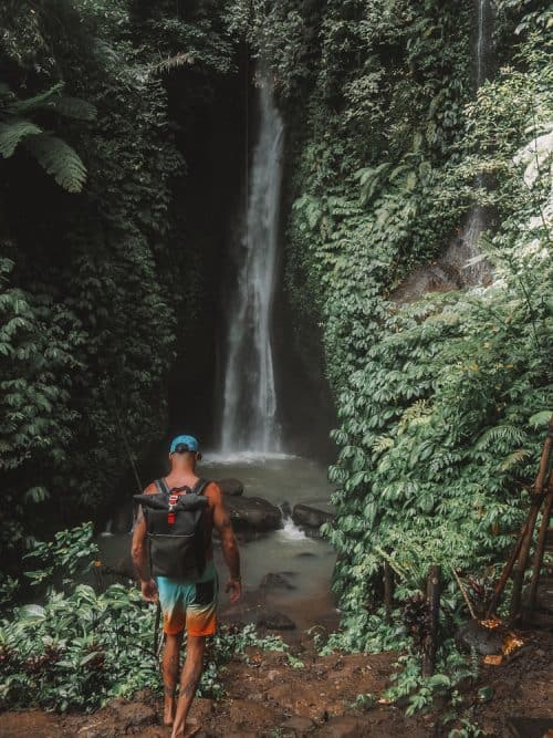 leke leke waterfall bali, leke leke waterfall