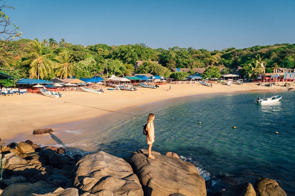 playa angelito, puerto angelito, playa puerto angelito, playa angelito puerto escondido, puerto angelito puerto escondido