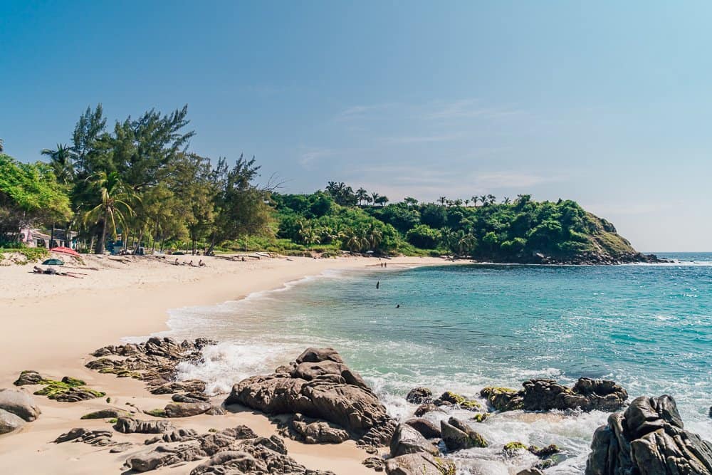 playa coral, playa coral puerto escondido, coral beach, coral playa