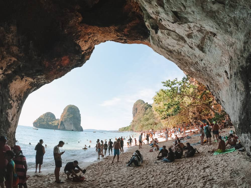 best beaches in krabi, tonsai beach, krabi beach, things to do in krabi, railay beach krabi, railay beach west, west railay beach, east railay beach, railay east beach, raliay viewpoint, phra nang beach, ao phra nang beach