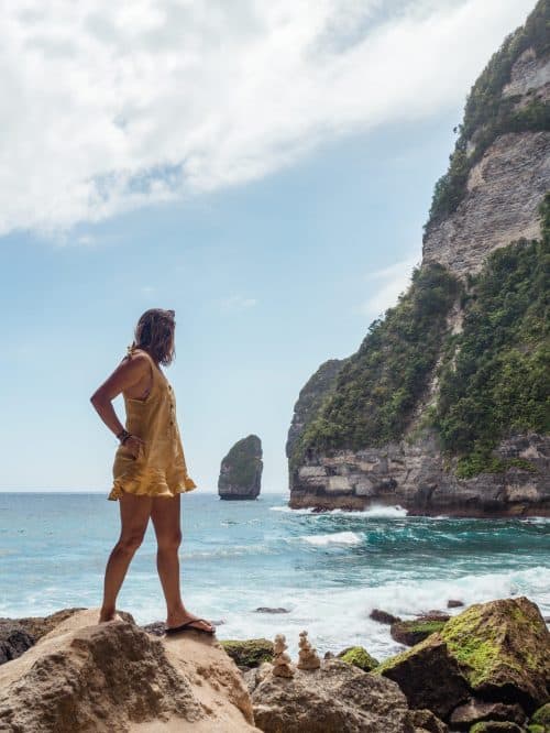 tembeling beach, tembeling forest, tembeling beach nusa penida