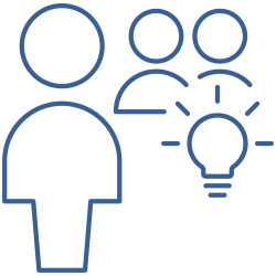 icon - People with lightbulb