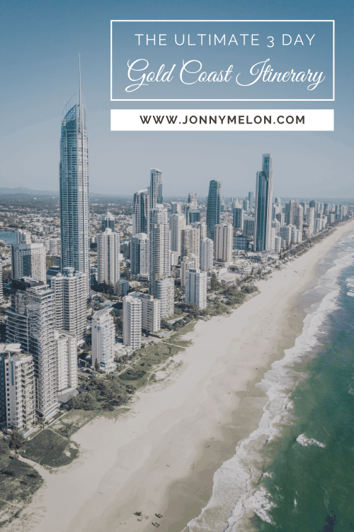 gold coast itinerary