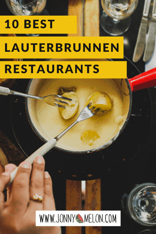 10 BEST Lauterbrunnen Restaurants - A Complete Guide 49 lauterbrunnen restaurants e1590201236227
