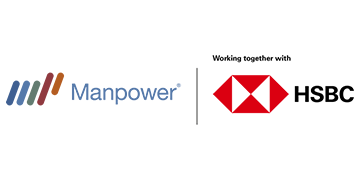 Manpower working together with HSBC
