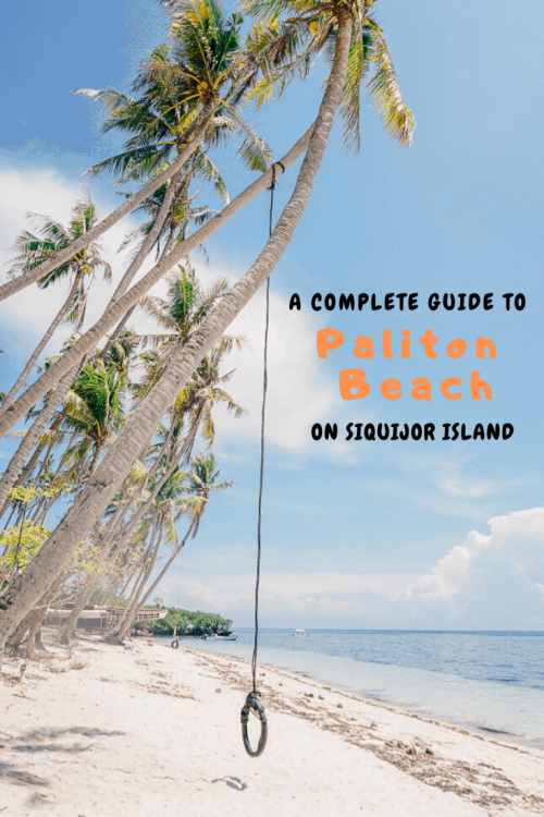 paliton beach, paliton beach in siquijor, paliton beach siquijor, siquijor beaches